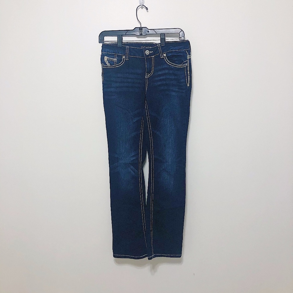 Maurices Straight Jeans - 4 Dark Wash💙